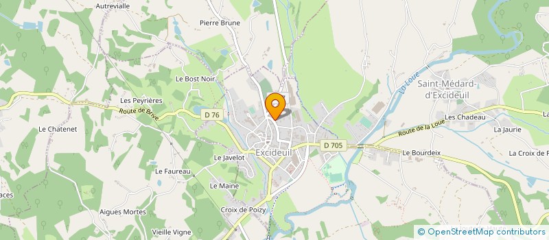 localisation de l'entreprise SCEA DE FAZILLAC à SAINT-GERMAIN-DES-PRES