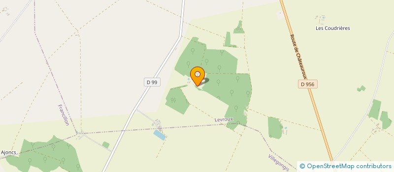 localisation de l'entreprise SCEA DE FERRIERES à LEVROUX