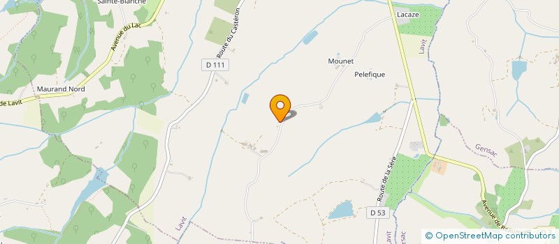 localisation de l'entreprise SCEA DE FLORIS  LAVIT