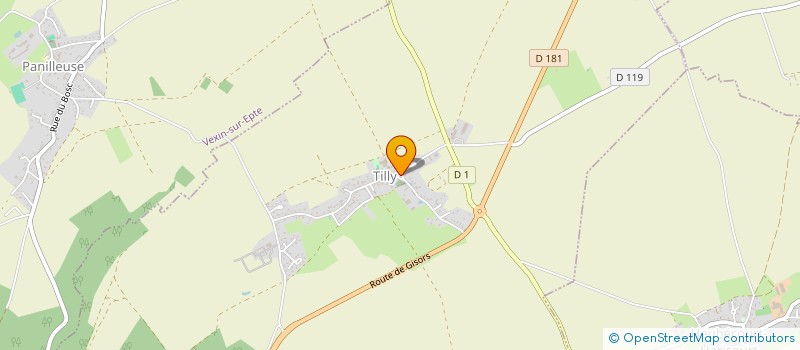 localisation de l'entreprise SCEA DE FONTENAY EN VEXIN GILLOUARD à VEXIN-SUR-EPTE