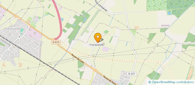 localisation de l'entreprise SCEA DE FRANQUEVILLE  BELLENGREVILLE