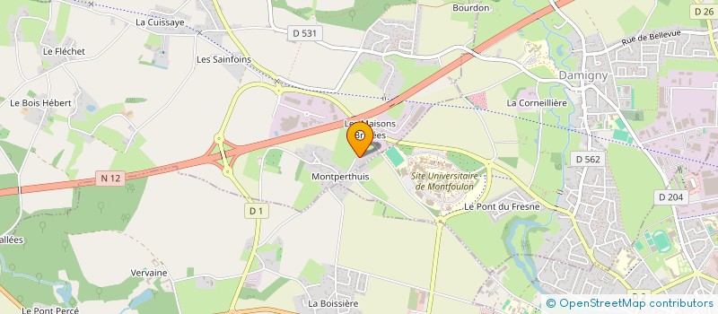 localisation de l'entreprise SCEA DE GOUPILLY à MENIL-ERREUX
