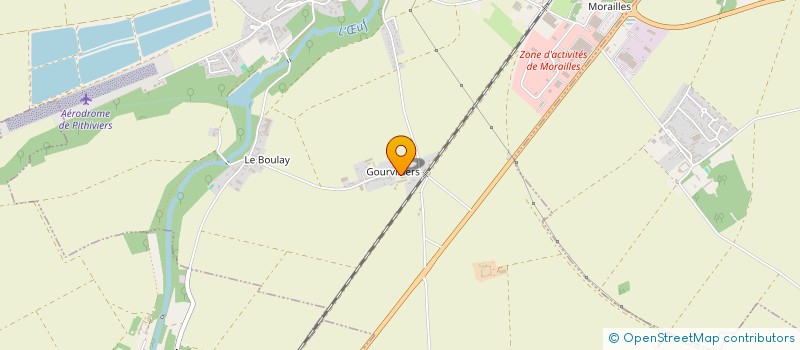localisation de l'entreprise SCEA DE GOURVILLIERS à PITHIVIERS