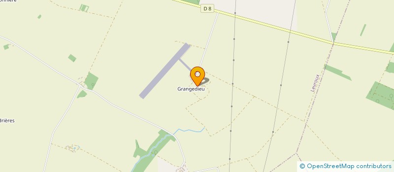 localisation de l'entreprise SCEA DE GRANGEDIEU à LEVROUX