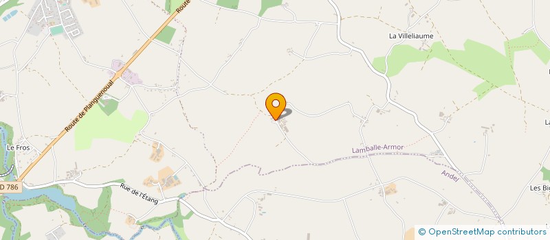 localisation de l'entreprise SCEA DE GUIHALON à LAMBALLE-ARMOR