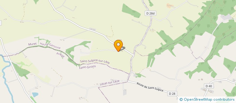 localisation de l'entreprise SCEA DE JANIQUET  ST SULPICE SUR LEZE