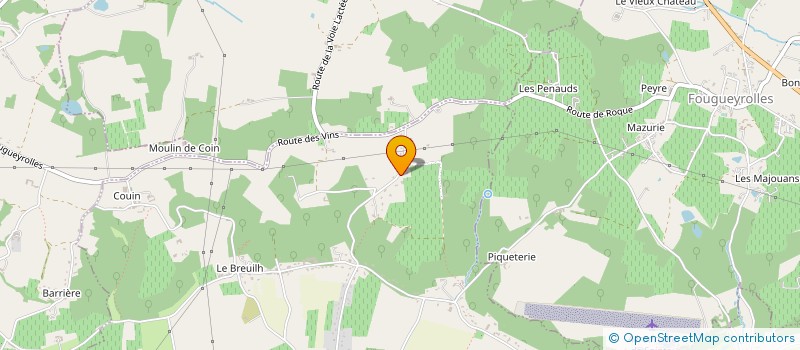 localisation de l'entreprise SCEA DE JUSTANIE  NASTRINGUES