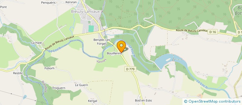 localisation de l'entreprise SCEA DE KERDROGUEN à COLPO
