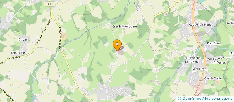 localisation de l'entreprise SCEA DE KERPRIGENT à LANNION