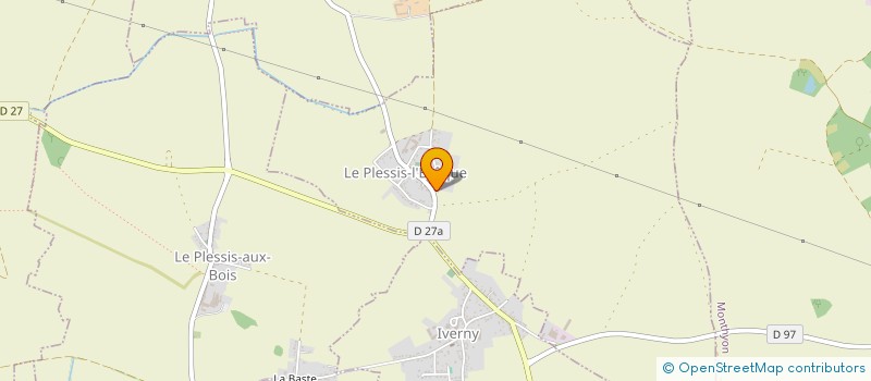 localisation de l'entreprise SCEA DE L ABBAYE  LE PLESSIS-L'EVEQUE