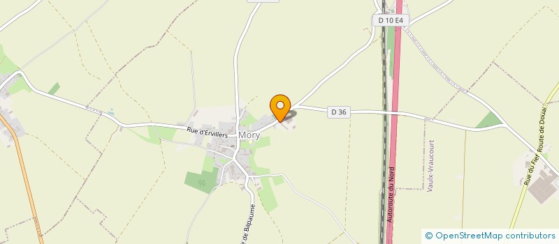 localisation de l'entreprise SCEA DE L ABBAYE  MORY