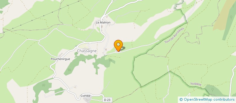 localisation de l'entreprise SCEA DE L ABBAYE  CHASSAGNE