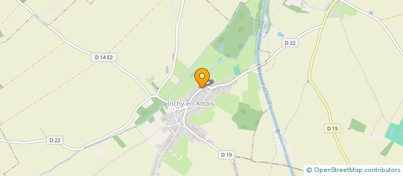 localisation de l'entreprise SCEA DE L ABBAYE  INCHY-EN-ARTOIS