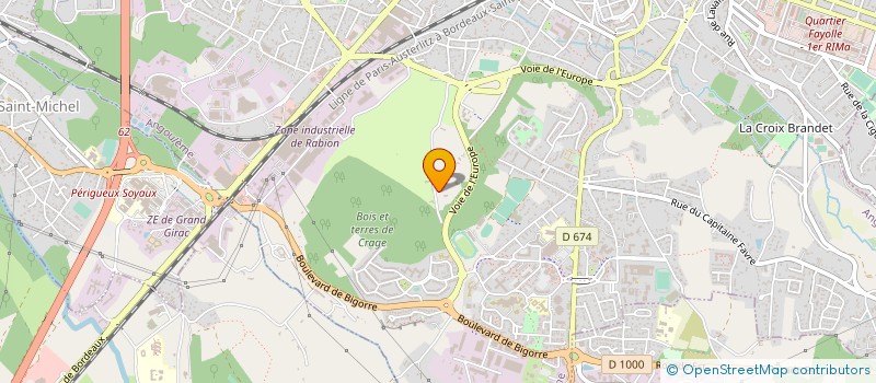 localisation de l'entreprise SCEA DE L'ABBAYE DE CHENAUD à ANGOULEME