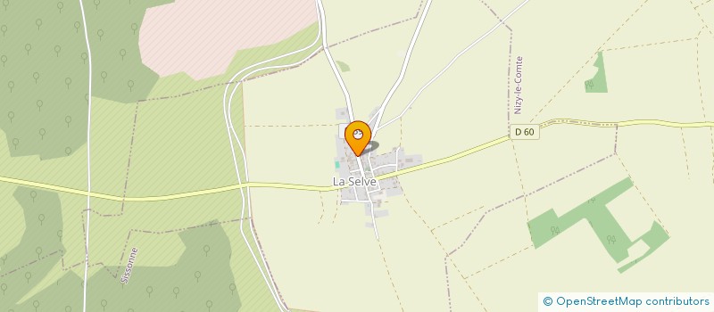 localisation de l'entreprise SCEA DE L'ABREUVOIR  LA SELVE