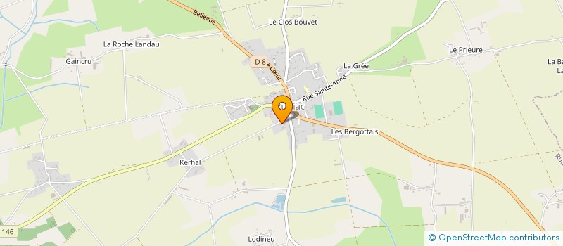 localisation de l'entreprise SCEA DE L'ALLIANCE  RUFFIAC