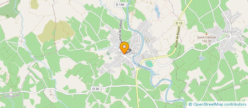 localisation de l'entreprise SCEA DE L ARJOLLE à POUZOLLES