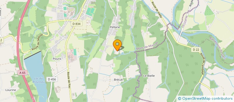 localisation de l'entreprise SCEA DE L'ARRIU  SAINT-AGNET