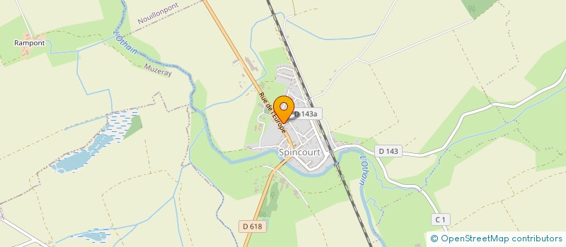 localisation de l'entreprise SCEA DE L AUBEPINE à ARRANCY-SUR-CRUSNES