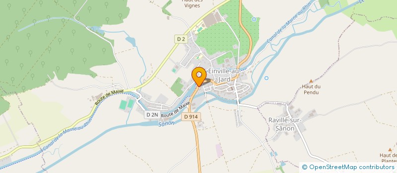 localisation de l'entreprise SCEA DE L'ECLUSE  BAUZEMONT