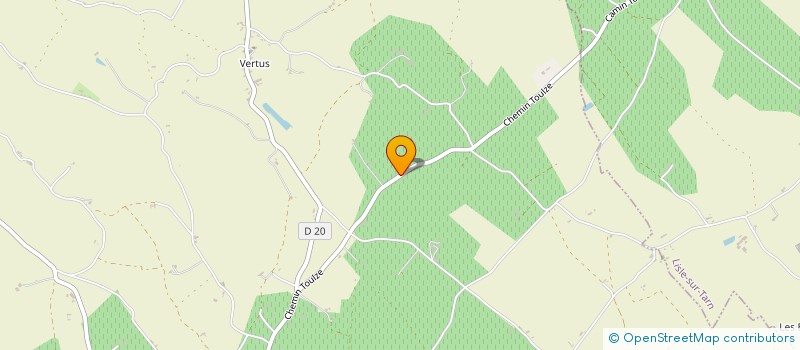 localisation de l'entreprise SCEA DE L'ENCLOS  RABASTENS