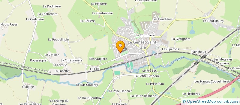 localisation de l'entreprise SCEA DE L EPINE  SAINT-BERTHEVIN