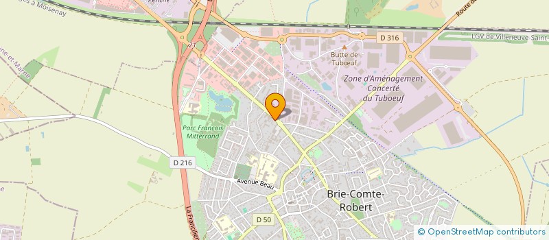 localisation de l'entreprise SCEA DE L'EPINETTE  BRIE-COMTE-ROBERT