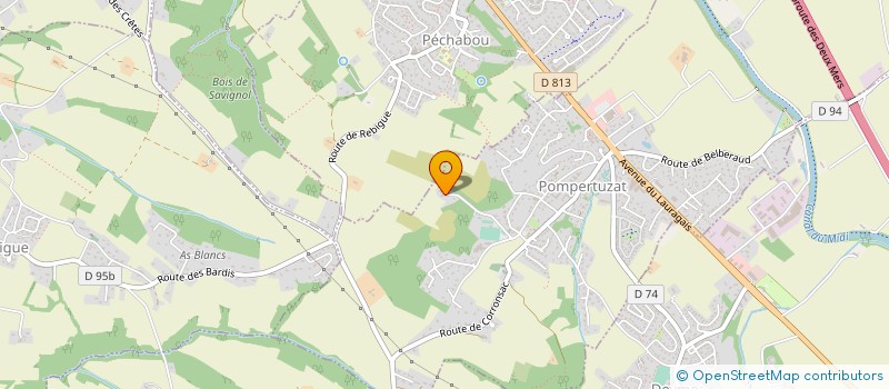 localisation de l'entreprise SCEA DE L'ESCOULIER  POMPERTUZAT