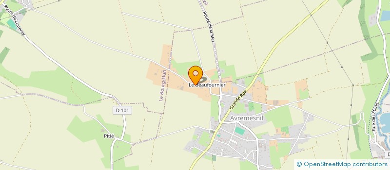 localisation de l'entreprise SCEA DE L'ESCOURGETTE  AVREMESNIL