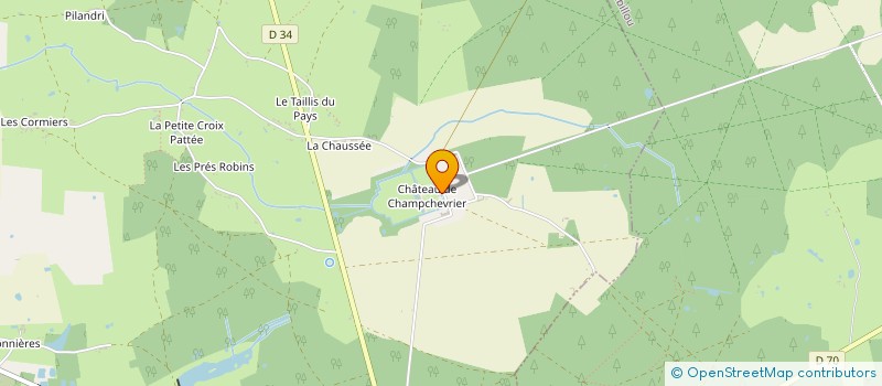 localisation de l'entreprise SCEA DE L'ESPARCETTE  CLERE-LES-PINS