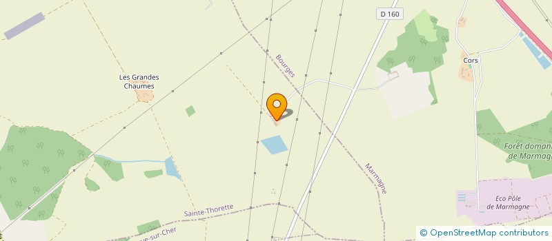 localisation de l'entreprise SCEA DE L'ESPERANCE  SAINTE-THORETTE