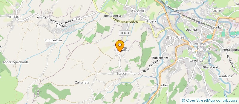 localisation de l'entreprise SCEA DE L'ESTERENGUIBEL  ESTERENCUBY