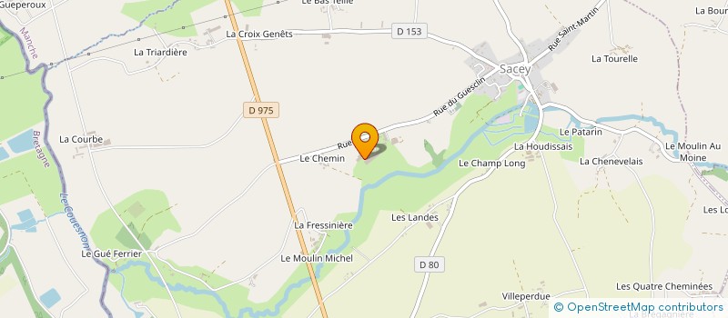 localisation de l'entreprise SCEA DE L'ETANG à SACEY