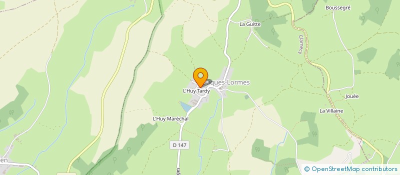localisation de l'entreprise SCEA DE L'ETANG à POUQUES-LORMES