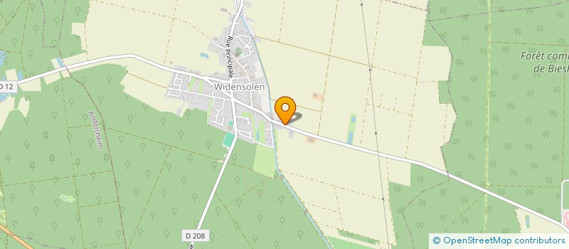 localisation de l'entreprise SCEA DE L'ETANG REMOND  WIDENSOLEN