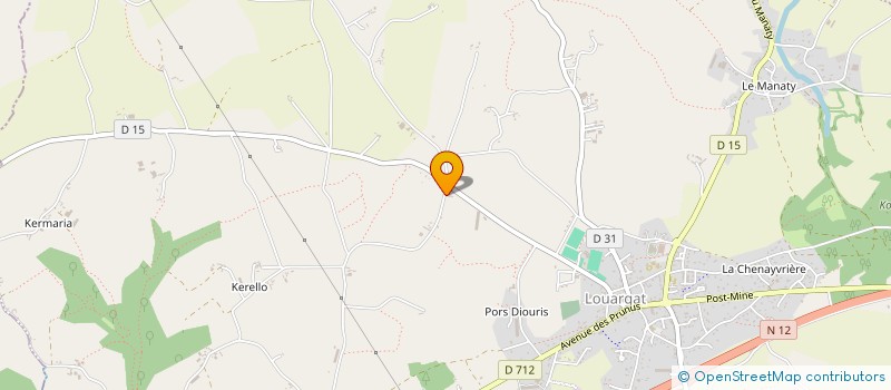localisation de l'entreprise SCEA DE L'ETOILE à LOUARGAT