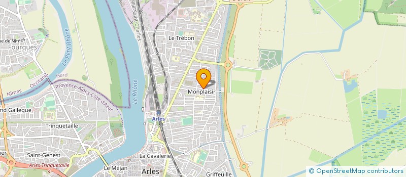 localisation de l'entreprise SCEA DE L'ETOURNEAU  ARLES