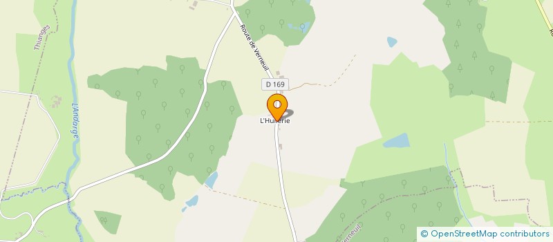 localisation de l'entreprise SCEA DE L'HUILERIE à DIENNES-AUBIGNY