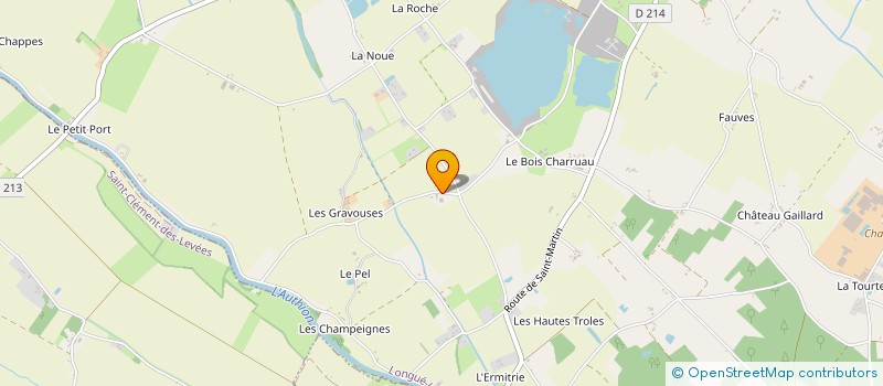 localisation de l'entreprise SCEA DE L'HUMOIS à GENNES-VAL-DE-LOIRE