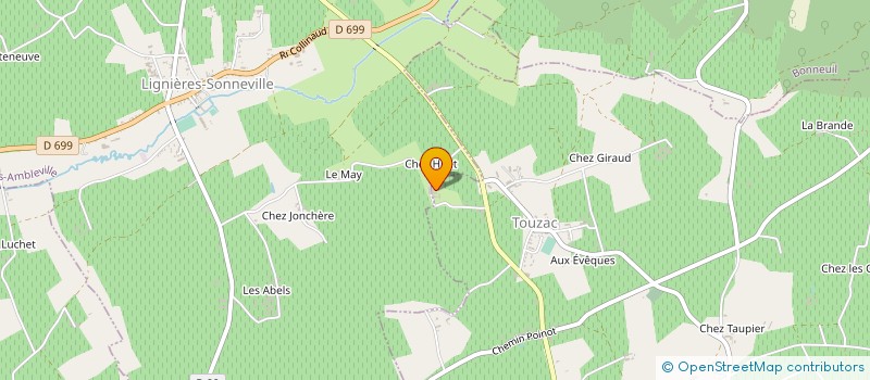 localisation de l'entreprise SCEA DE L IF à BELLEVIGNE