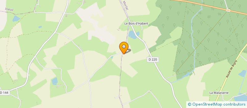 localisation de l'entreprise SCEA DE L INFIRMERIE  MAISONNAIS