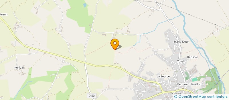 localisation de l'entreprise SCEA DE L'ISOLE à SCAER
