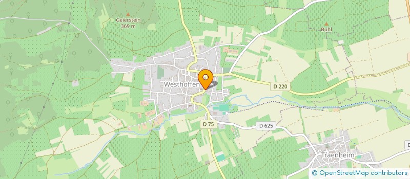 localisation de l'entreprise SCEA DE L'ORIEL  WESTHOFFEN