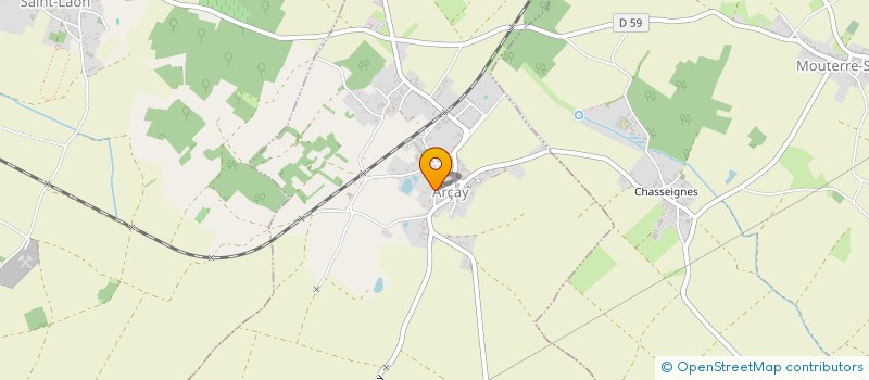 localisation de l'entreprise SCEA DE L'ORMEAU COTTREAU  ARCAY