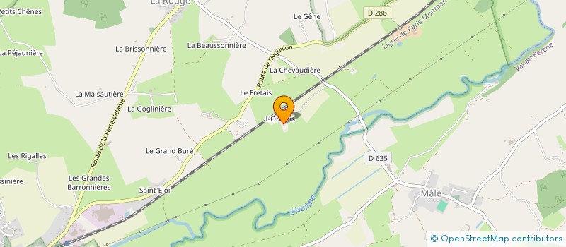 localisation de l'entreprise SCEA DE L ORMOIE à VAL-AU-PERCHE