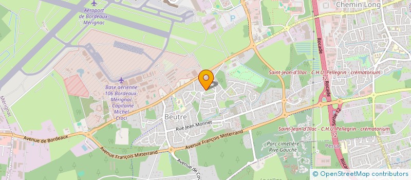 localisation de l'entreprise SCEA DE LA BERLE à MERIGNAC