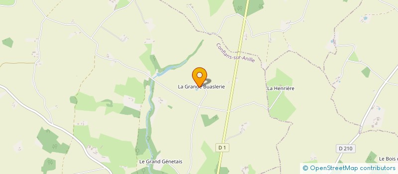 localisation de l'entreprise SCEA DE LA BOISSIERE à CONFLANS SUR ANILLE