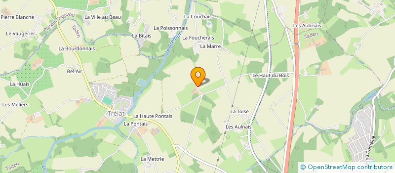 localisation de l'entreprise SCEA DE LA BONNELAIS à TADEN