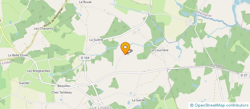 localisation de l'entreprise SCEA DE LA BOULARDIE à LE LINDOIS