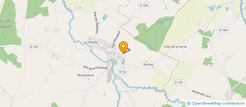localisation de l'entreprise SCEA DE LA BRANDE à TERRES-DE-HAUTE-CHARENTE